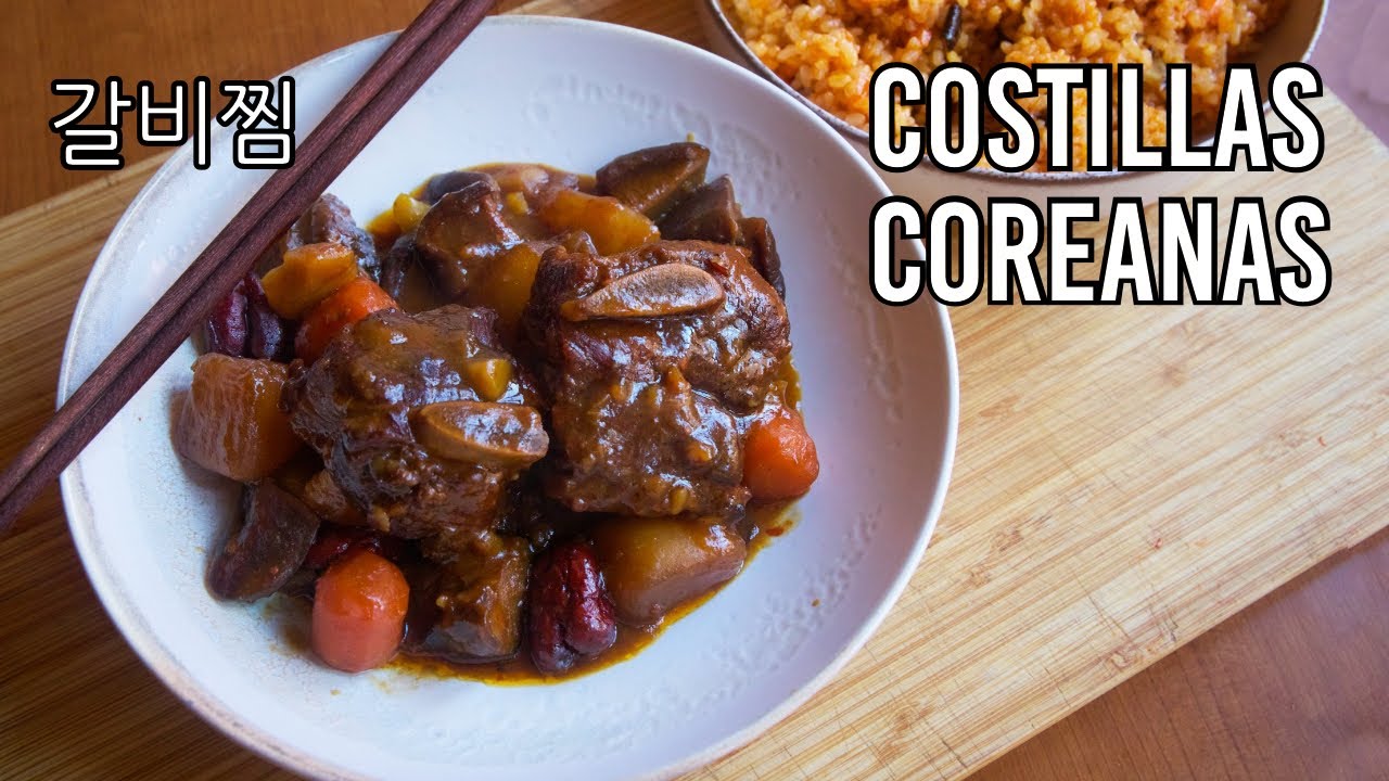 Galbi-jjim, deliciosas costillas de ternera coreanas