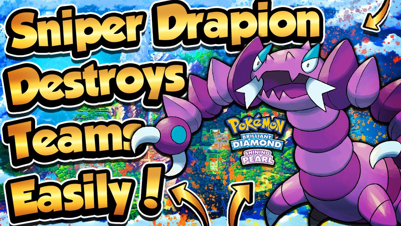 SNIPER DRAPION DOES INSANE DAMAGE! - Pokémon Brilliant Diamond & Shining Pearl Competitive Battles