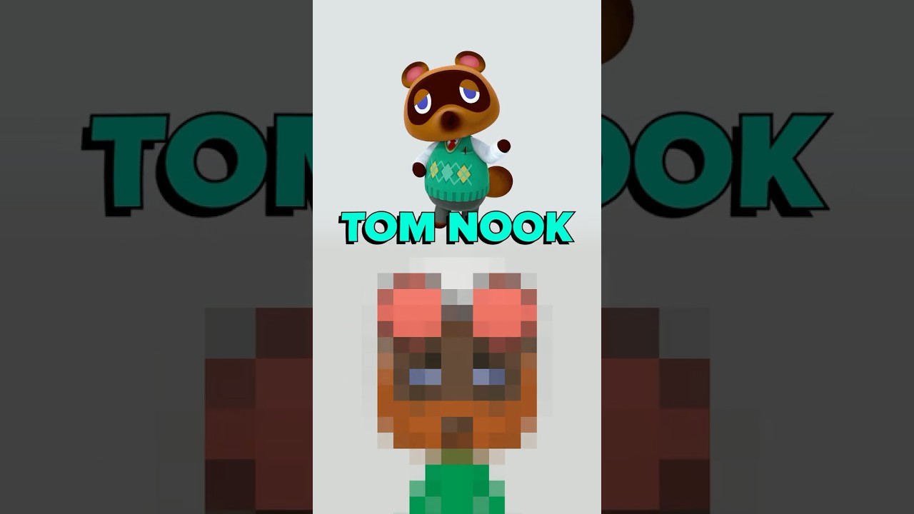 making Tom Nook as a Mii
