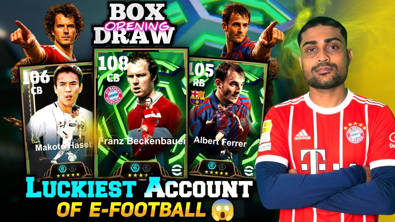 108 Beckenbauer Epic Boxdraw EFootball 26| Luckiest😱 Account Of EFootball | European Guardians