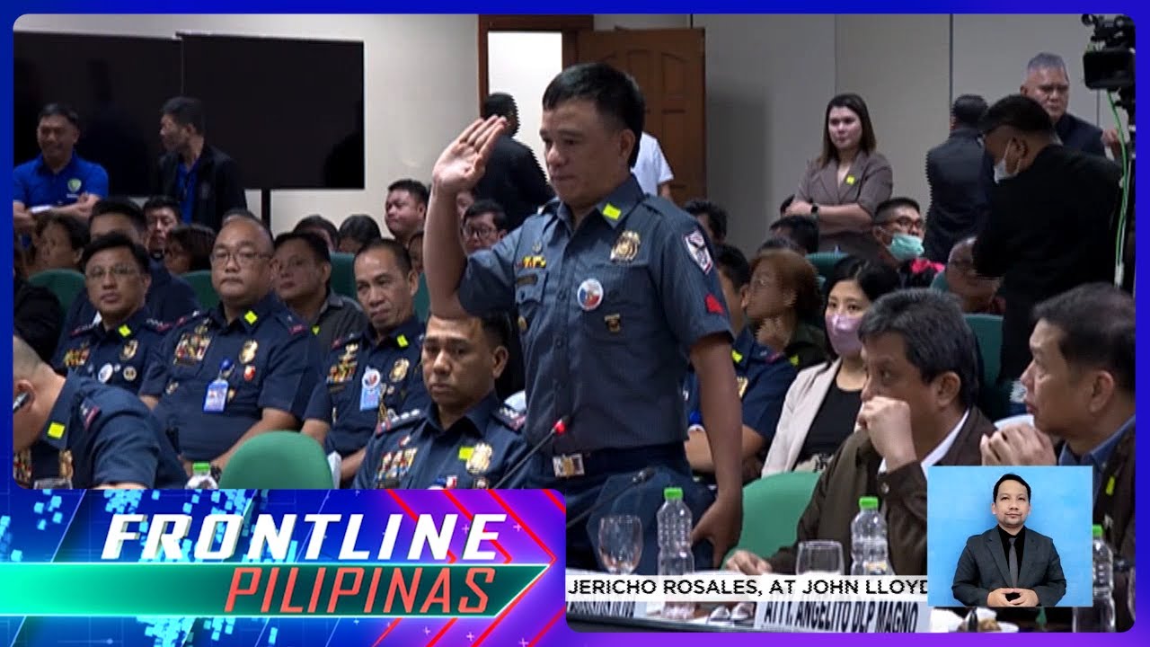 Suspek na pulis na nagtangkang pumatay sa 2 negosyante sa Negros Oriental, humarap sa Senado