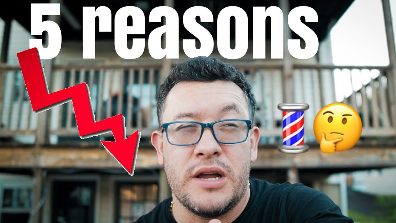 5 reasons why being a BARBER might NOT be for you!