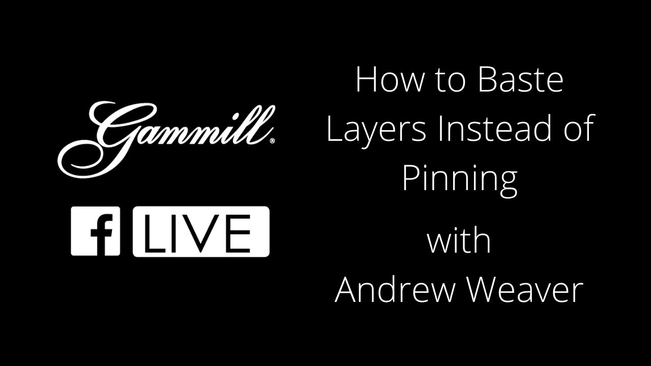 Baste Layers Instead of Pinning