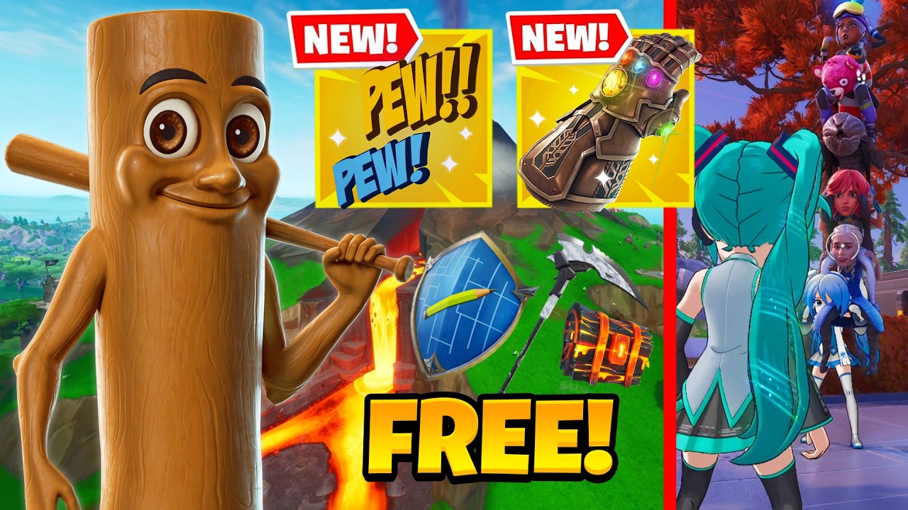 *NOV&Yacute;* FORTNITE APR&Iacute;LOV&Yacute; UPDATE! - TOHLE JE POUZE NA 24 HODIN!