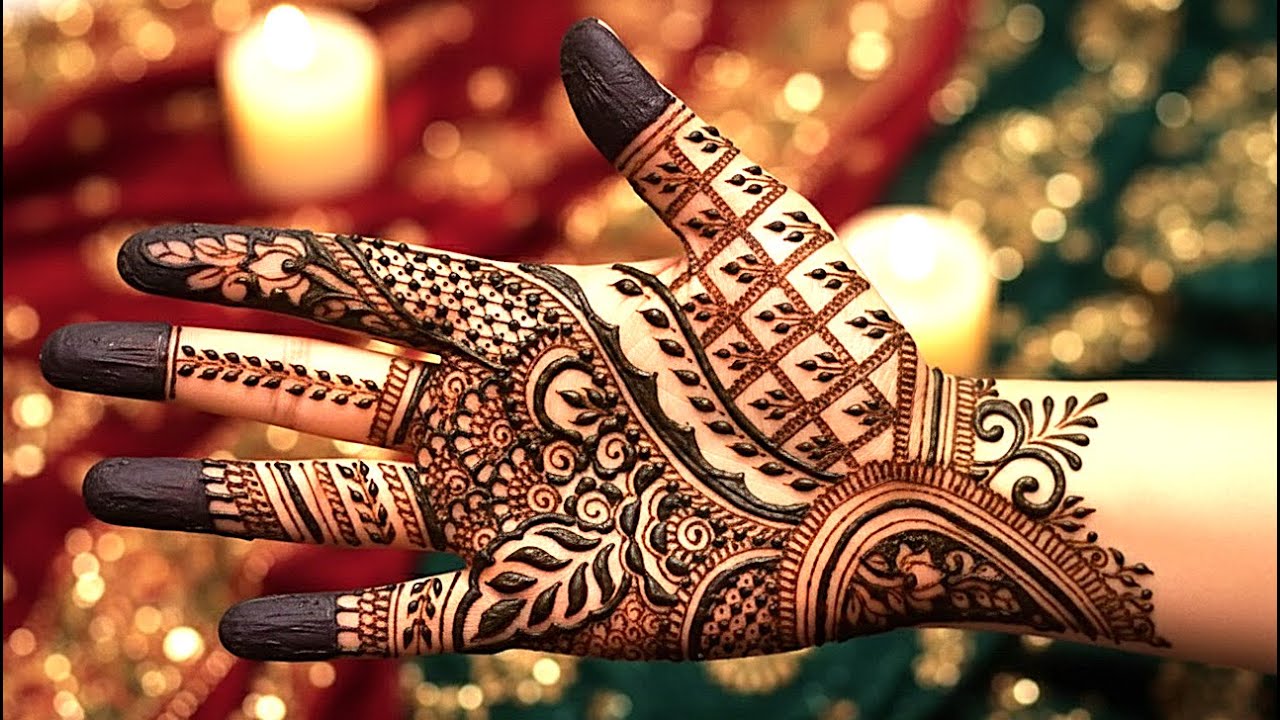 Floral Jaali Fronthand Bridal Mehndi Design #mehndi  #floralmehndi #bridalmehndi #trending #viral