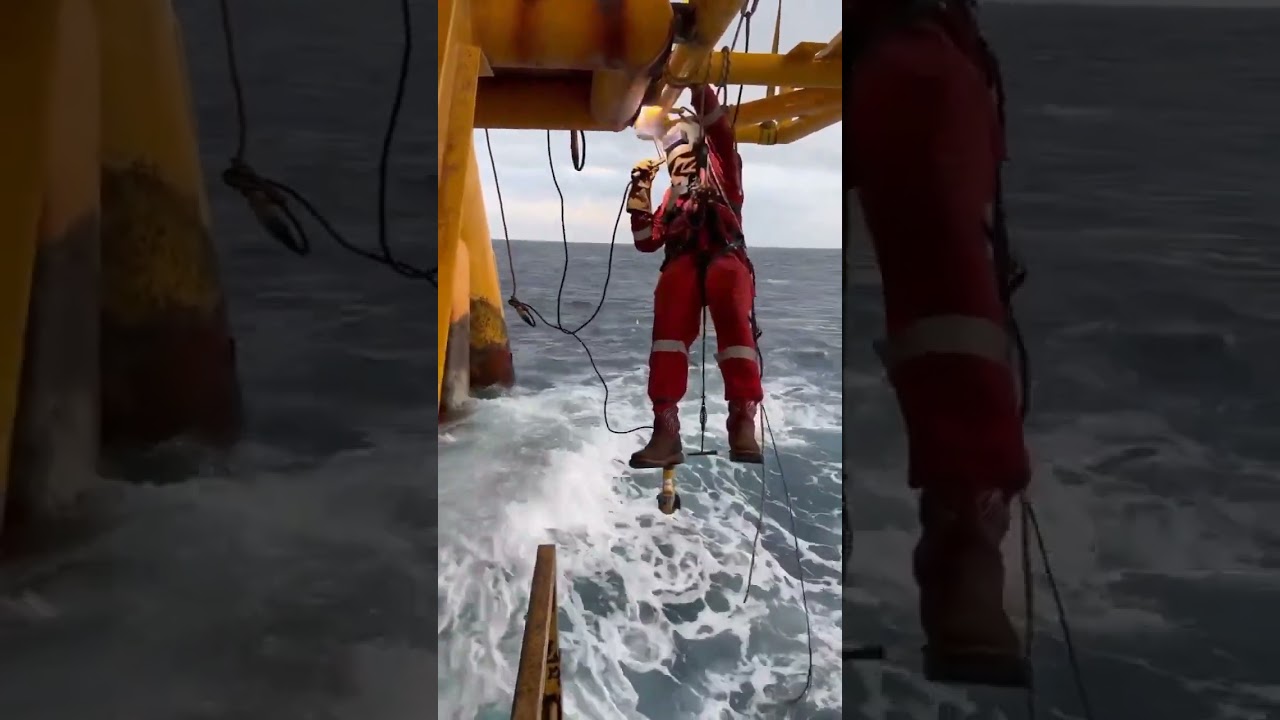 offshore welding offshore hanging welder @ErMdSajid@journeywithshad4781