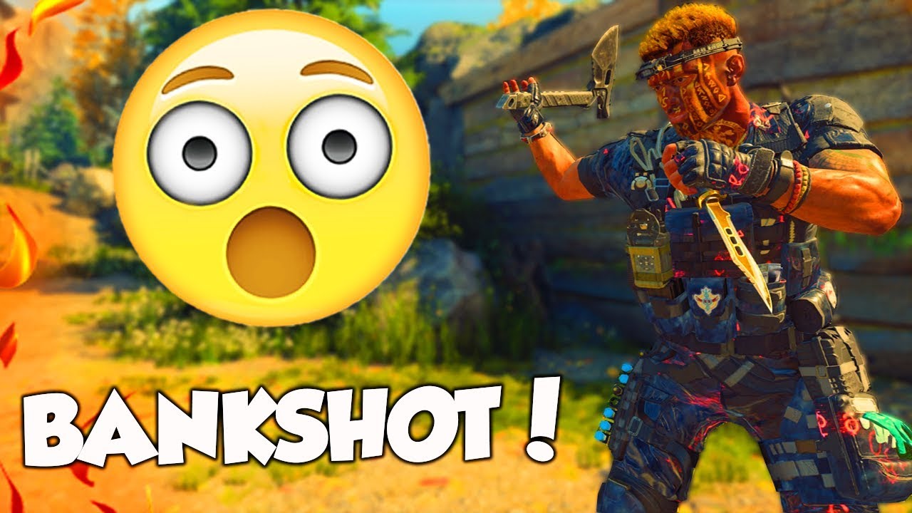 MOST INSANE BANKSHOT COMBAT AXE EVER in BLACK OPS 4!! 😯