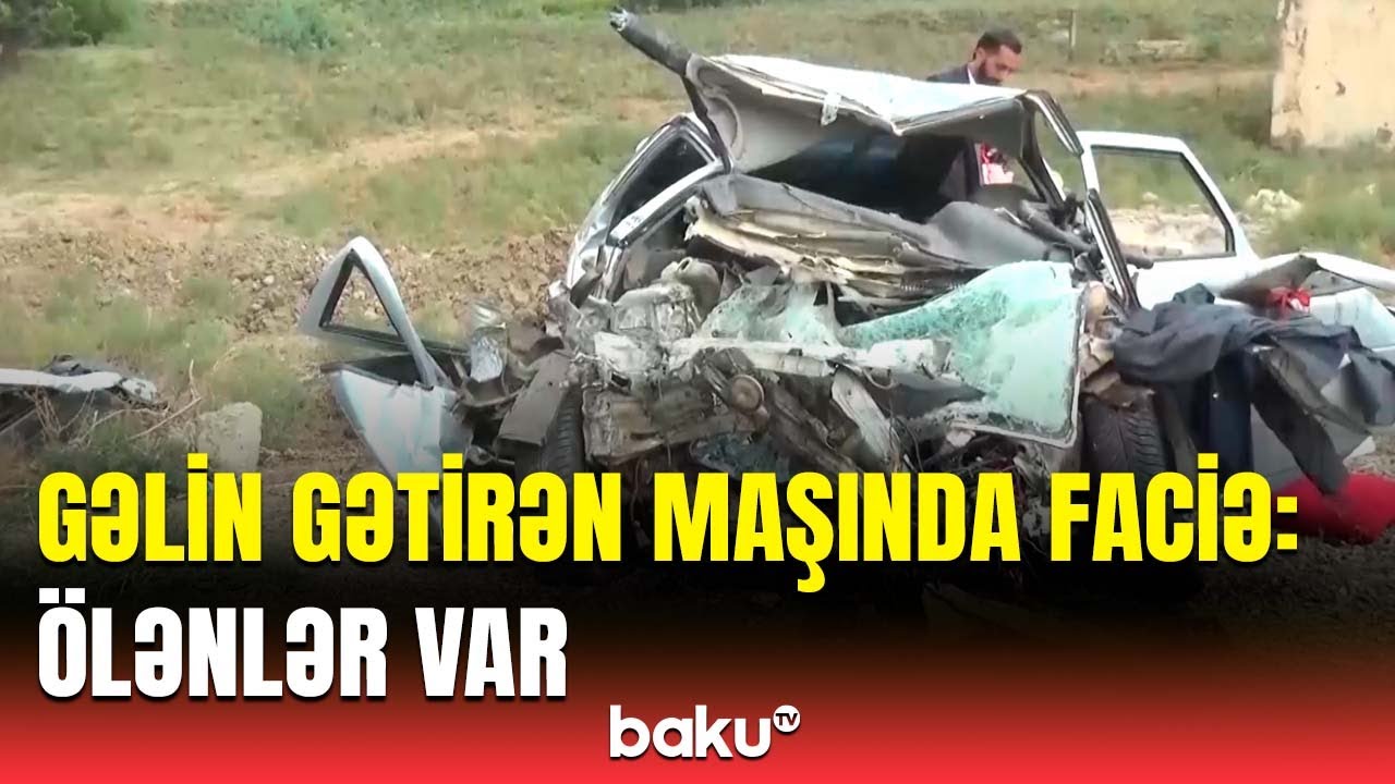 Saxlaya bilmədi, maşın 