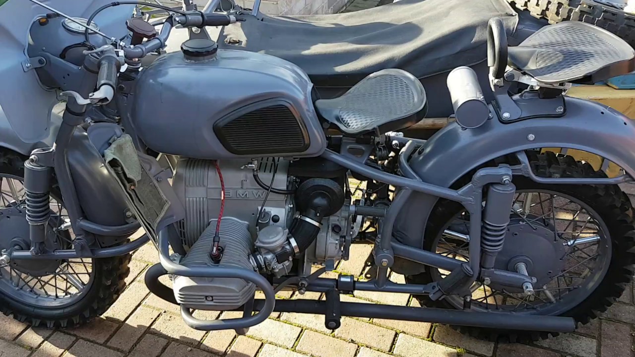Dnepr K750 Ural M72 with BMW engine conversion 2WD