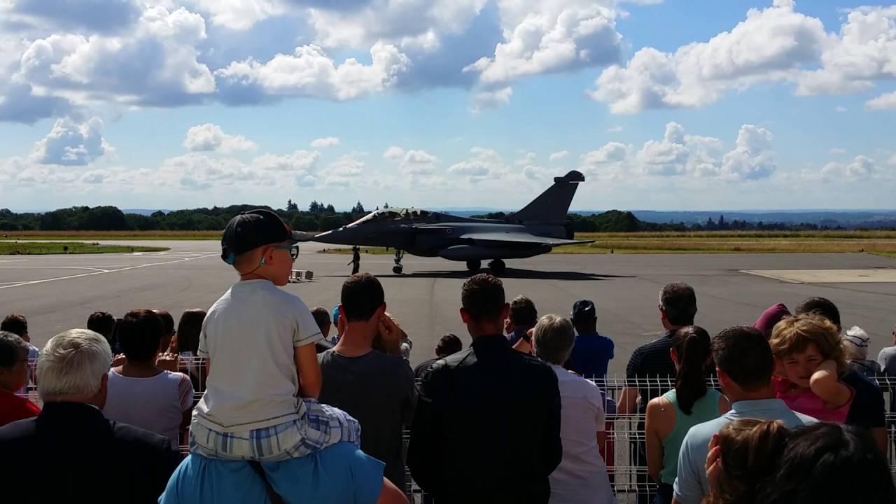 Arrivée du rafale à Limoges bellegarde