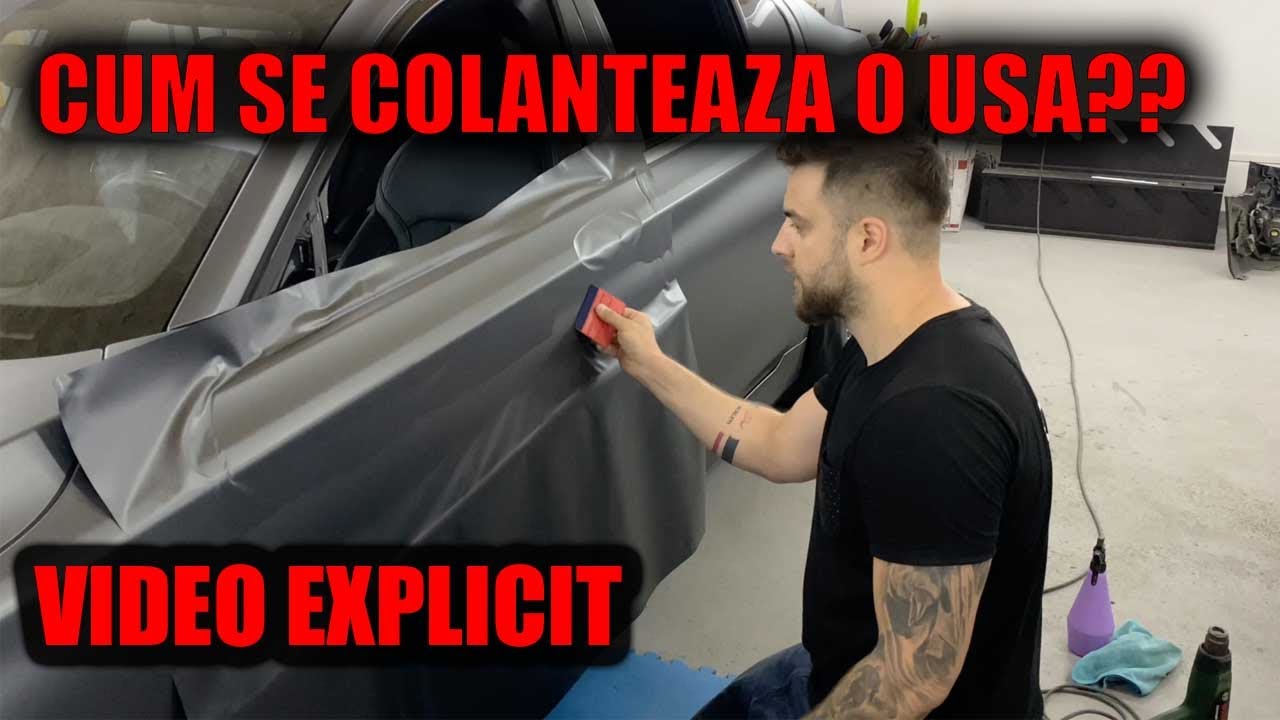 Invata sa colantezi. CUM SE COLANTEAZA O USA? Video explicit cu toate detaliile !