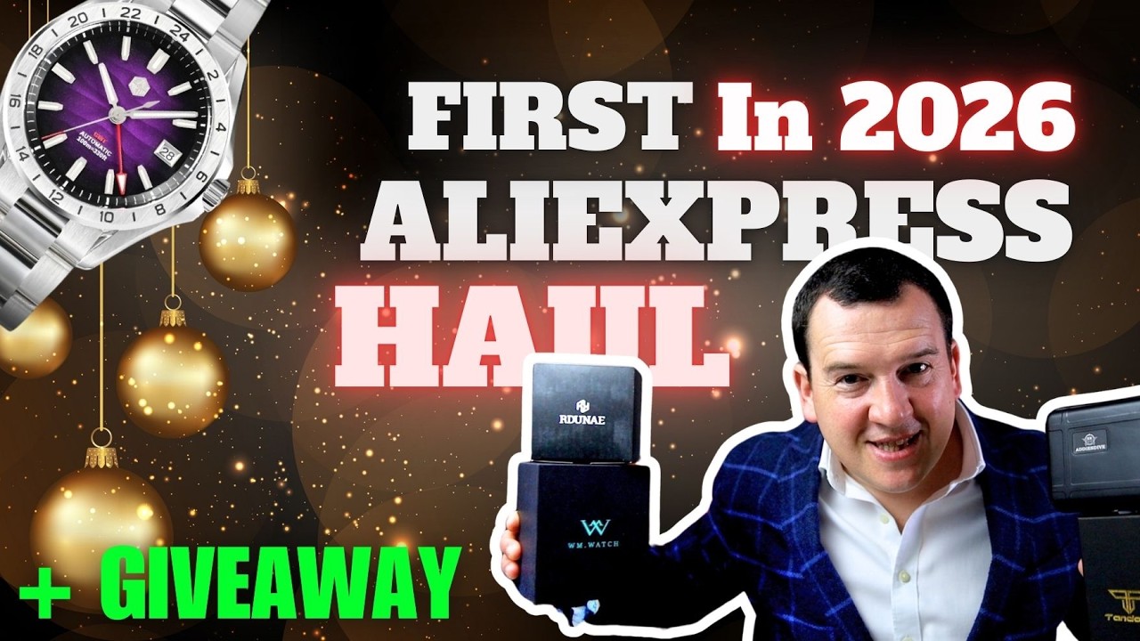 Начинаем 2026 год с размахом! Первая покупка часов на AliExpress в 2026 году!
