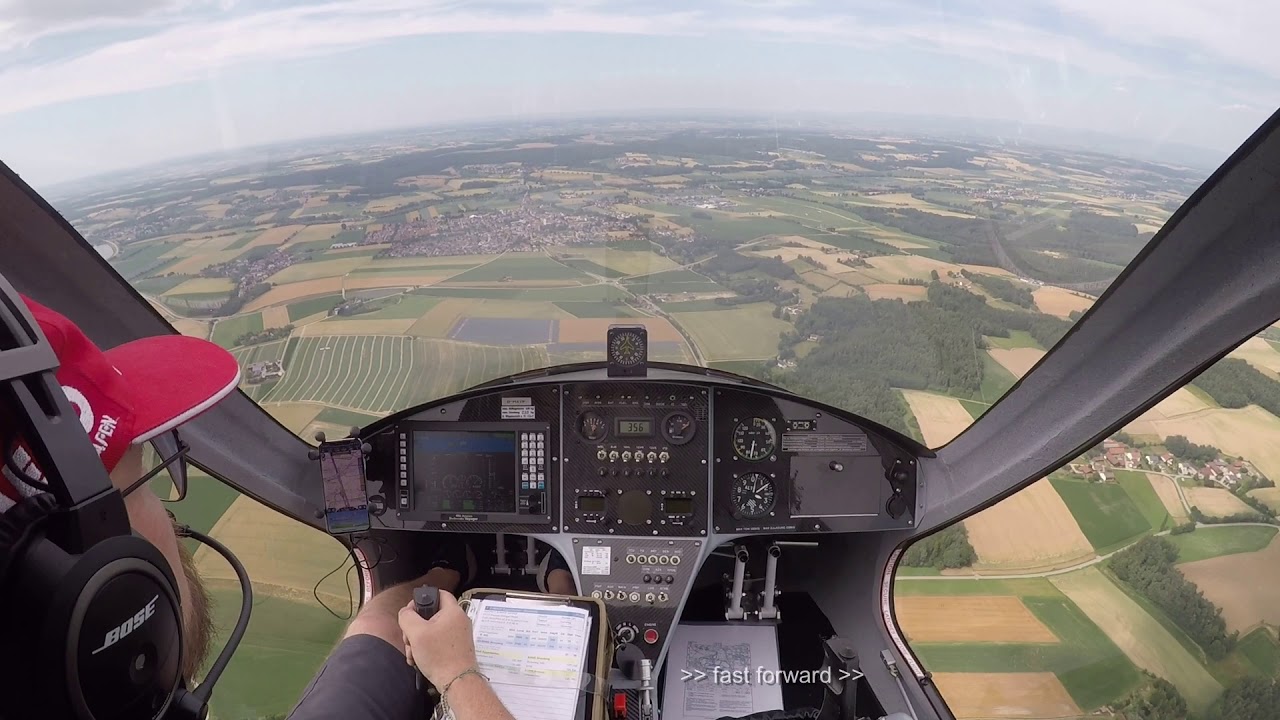 Magni M24 solo triangle flight 20190703