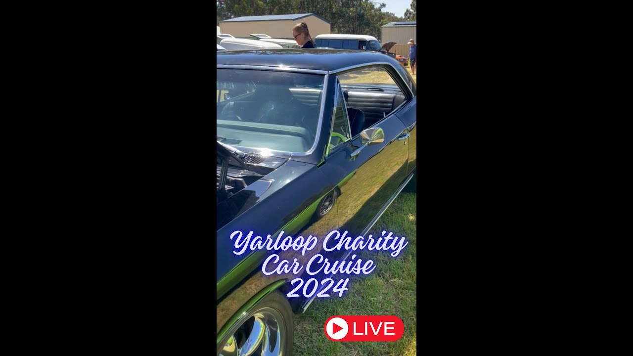 Aussie Garage is live at Yarloop Car Show 2024