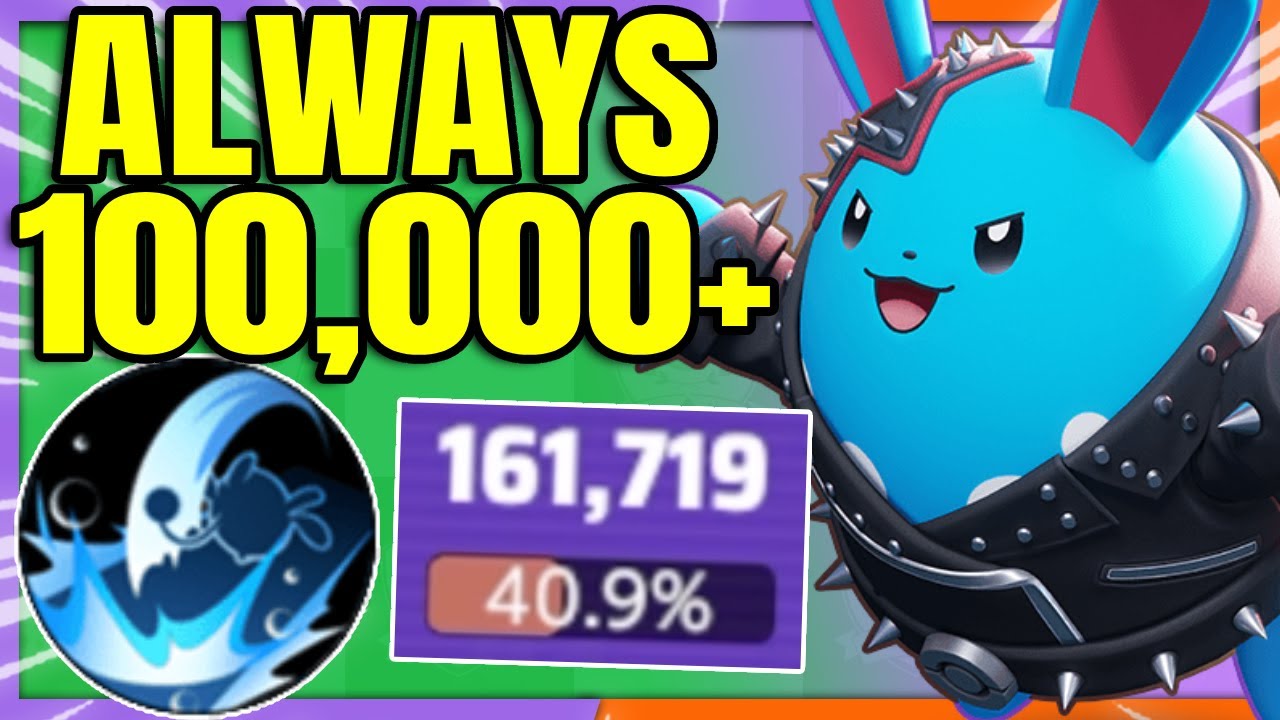 This AQUA TAIL AZUMARILL BUILD always easily deals over 100,000+ Damage | Pokemon Unite