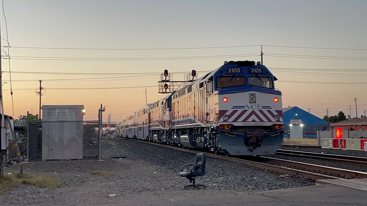 Trains at the Stockton Diamonds 7/7/23