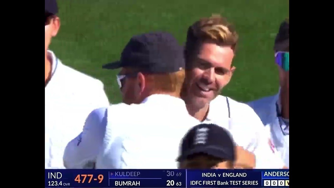 Jimmy Anderson&rsquo;s 700th test wicket