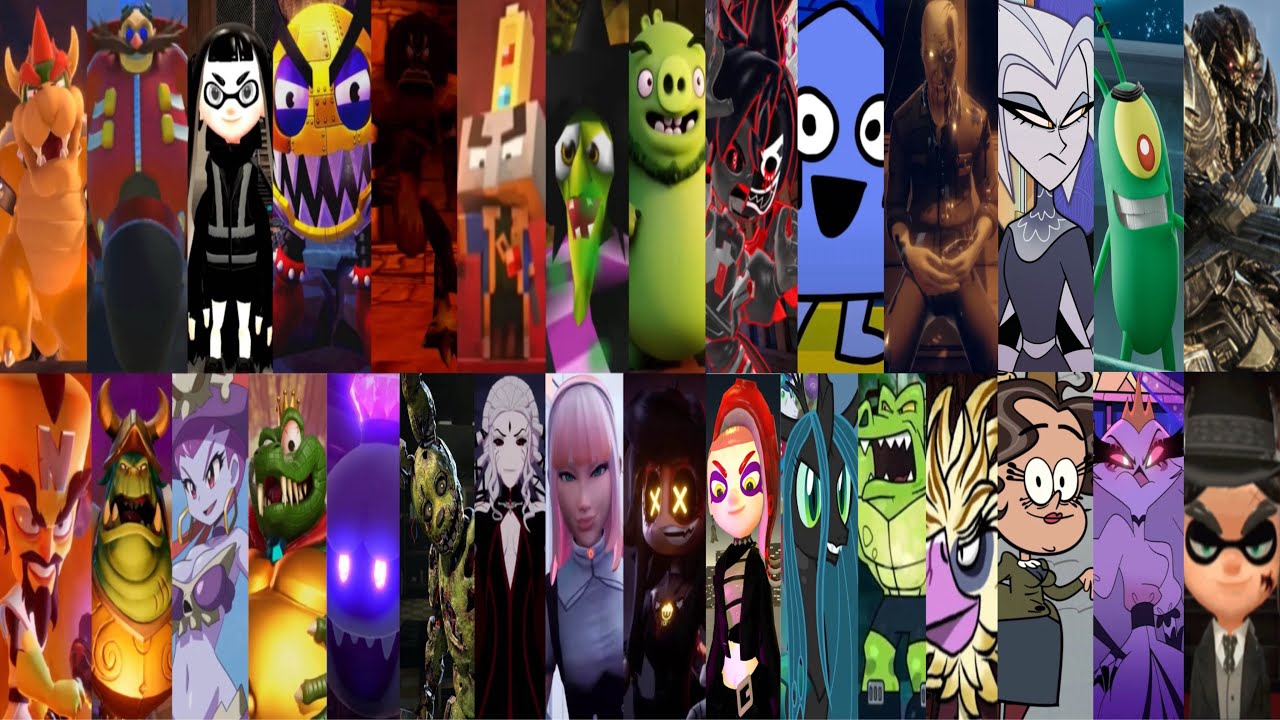 The new Era of Super-Villains (Final - No Mr. Puzzles and Mr. WPNZ)