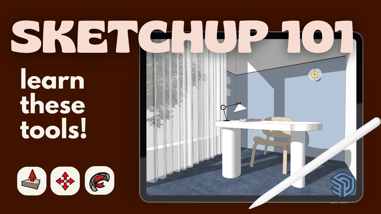 Can You Learn Sketchup in 10 minutes? Beginner Tutorial