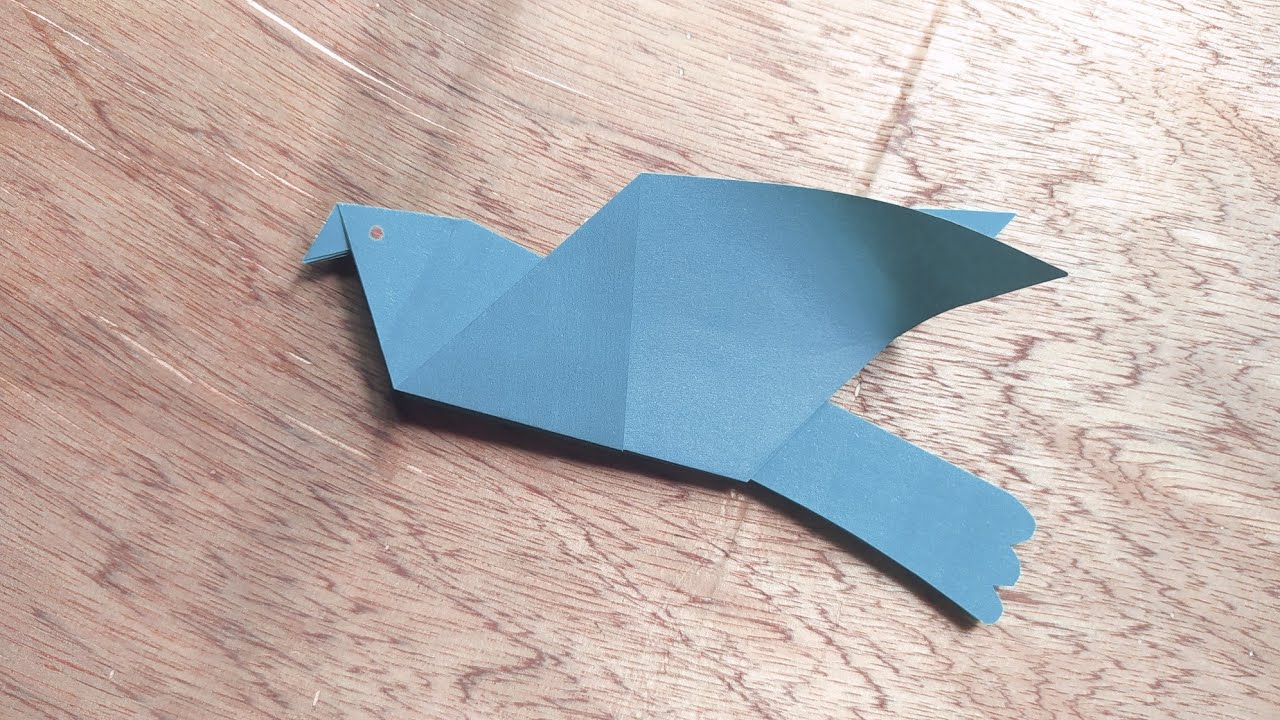 How to make a paper Bird