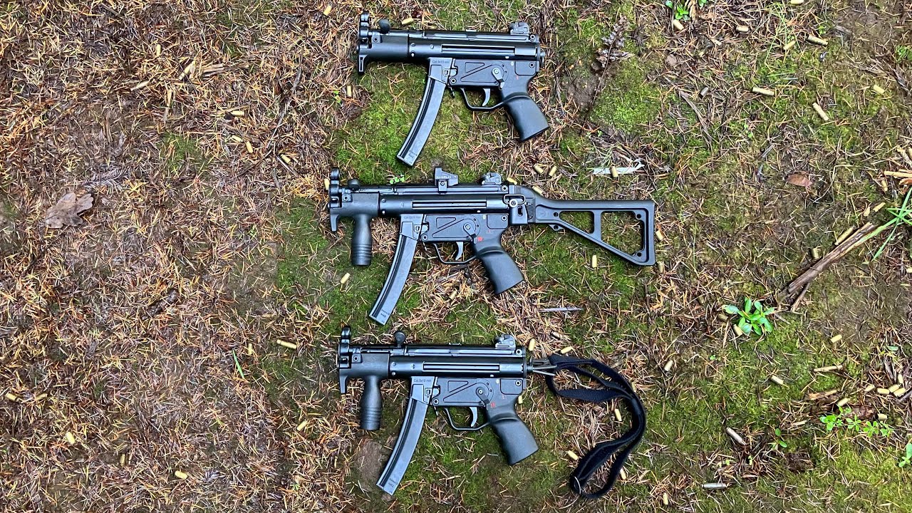Двоичный пистолет AP5-M (MP5K), SBR, AOW: в чем разница?