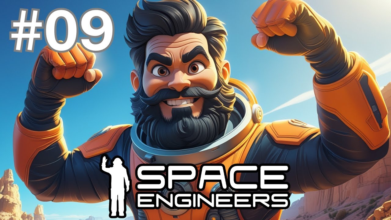 ¡Hora de la Maquinaria Pesada! Preparando la Megaminería | Space Engineers #9