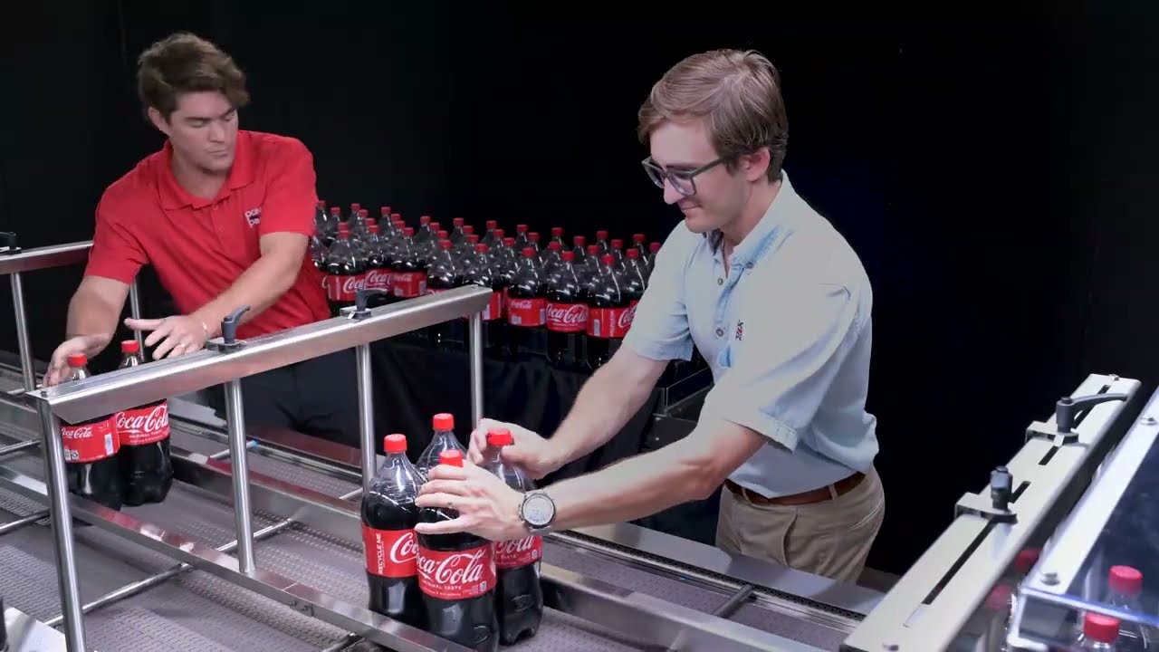 Handloaded Shrink Bundling Machine for Litter Bottles | Polypack Shrink Wrap Packaging