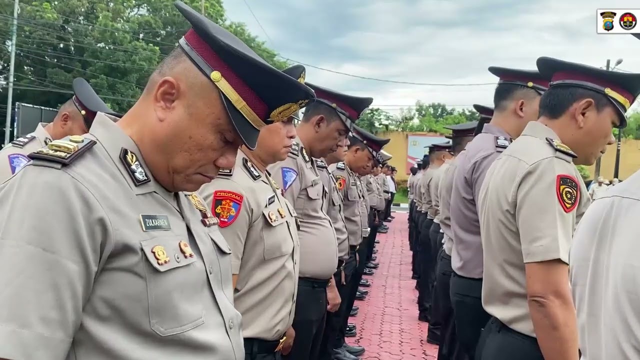 Polres Labuhanbatu Gelar Upacara Kenaikan Pangkat Periode 1 Januari 2026