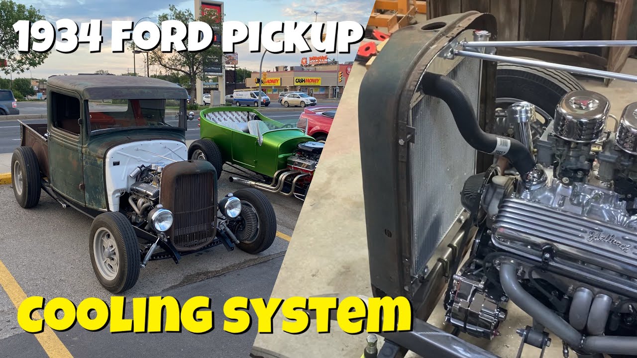Hot rod cooling system, never overheat again!  1932 ford