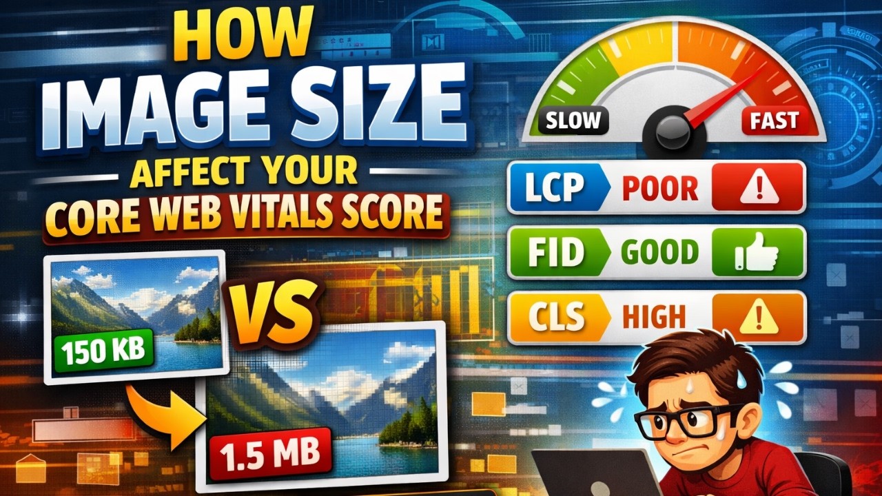How Image Optimization Fix Core Web Vitals Score in 2026 |  Image Optimization Enhance CWV Score