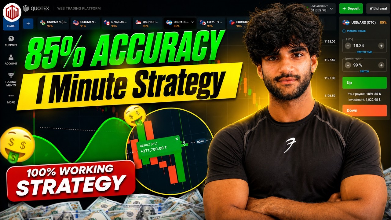 Rare Quotex Strategy | The Quotex Trading Strategy No One Shows You 🚀