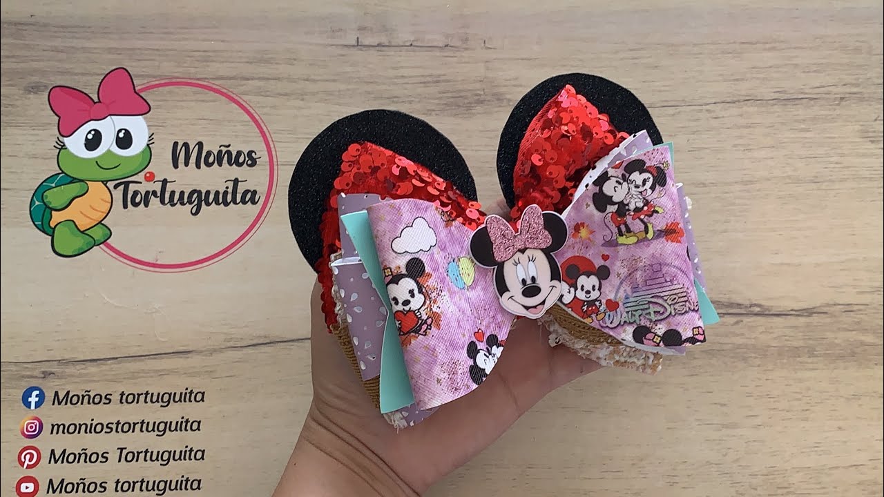 Cómo hacer moños con listón y vinil textil 🎀