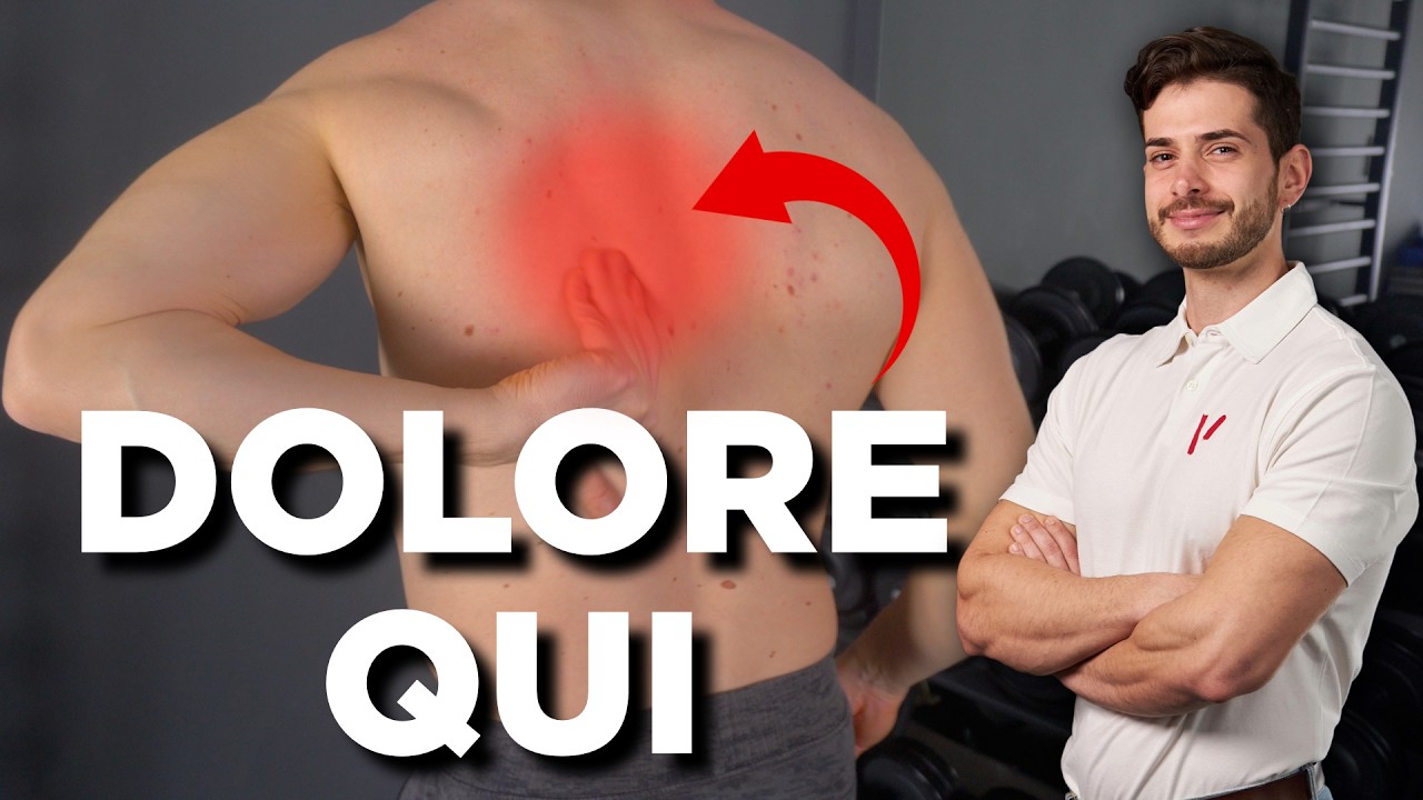DOLORE DORSALE e fra le SCAPOLE: la GUIDA COMPLETA con ESERCIZI