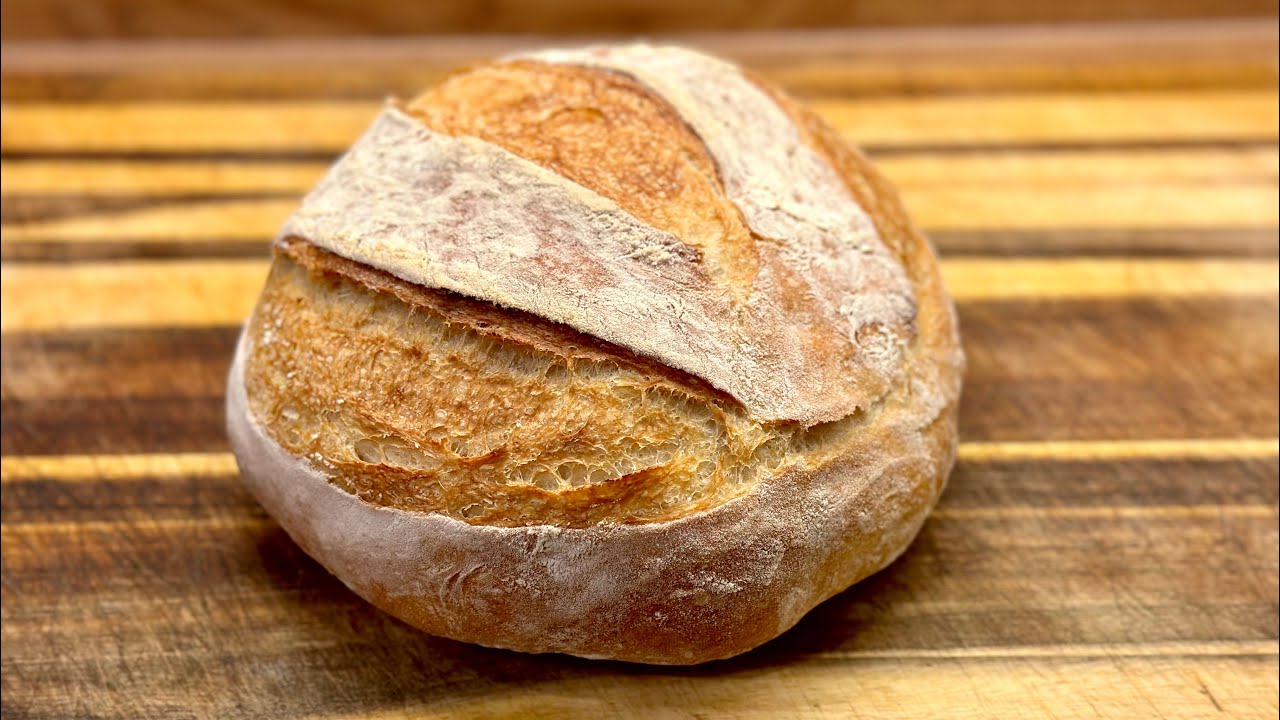The 5 Minuet Bread Recipe | No-Knead & Only 3 Ingredients
