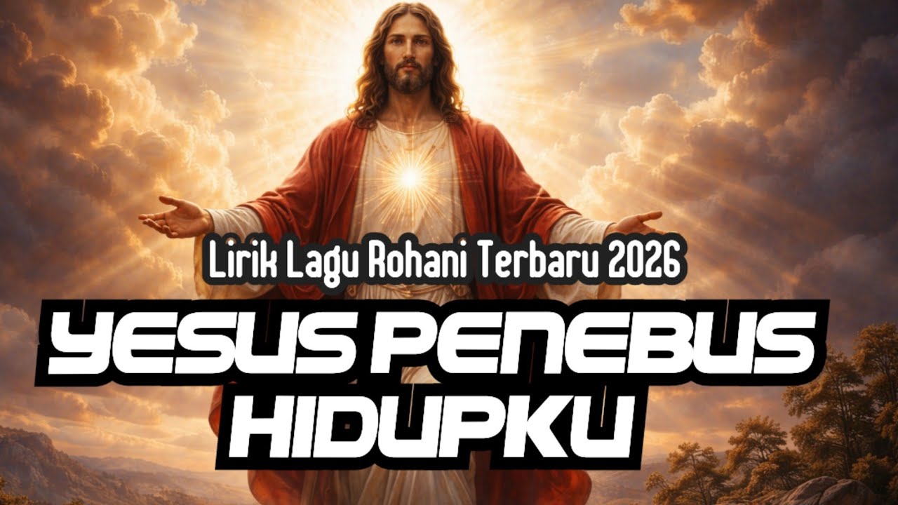 LAGU ROHANI KRISTEN TERBARU 2026 - YESUS PENEBUS HIDUPKU - Official Lyric Video 