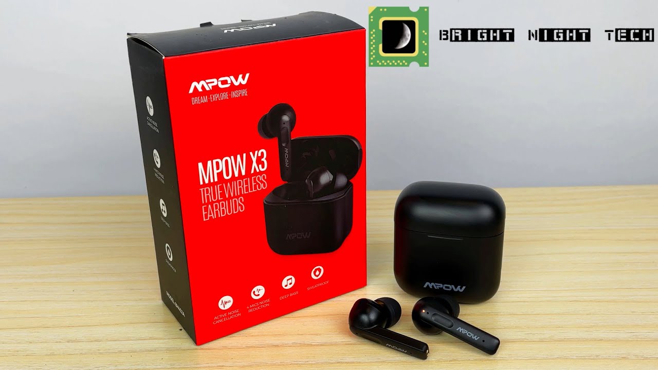 MPOW X3 True Wireless Earbuds -Unboxing/Review