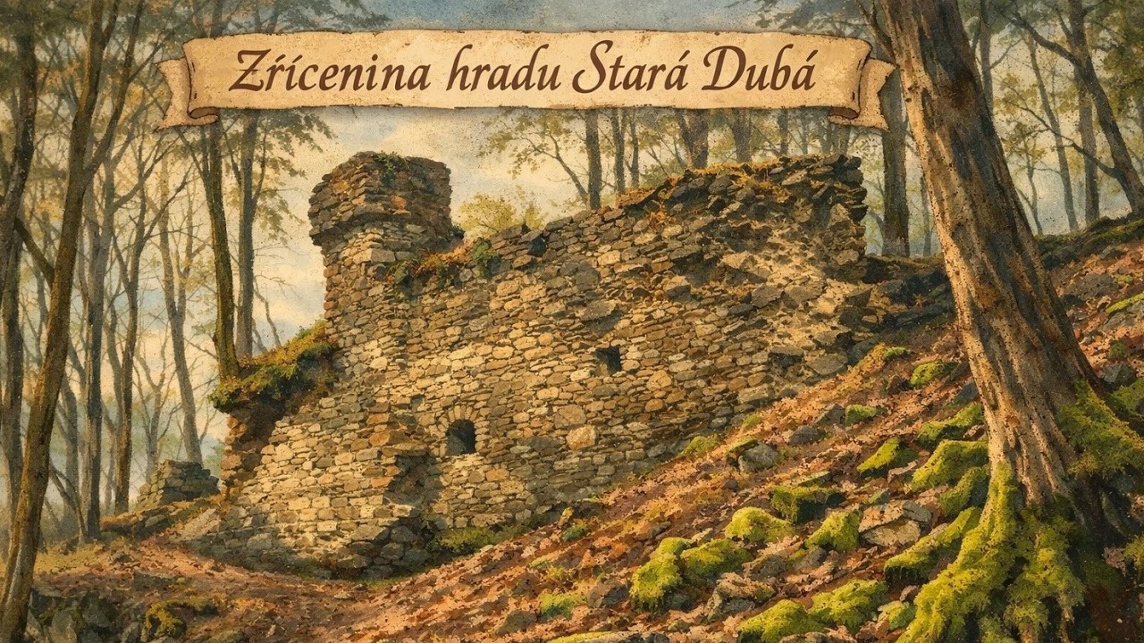 Zřícenina hradu Stará Dubá