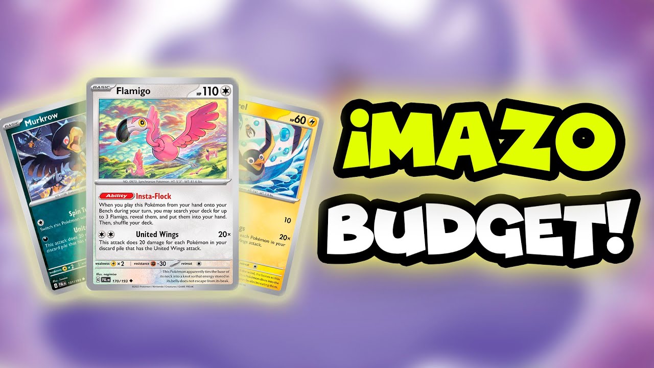 ALAS UNIDAS es el NUEVO mejor mazo BUDGET (barato) de Evoluciones en Paldea - Cartas Pokemon TCG