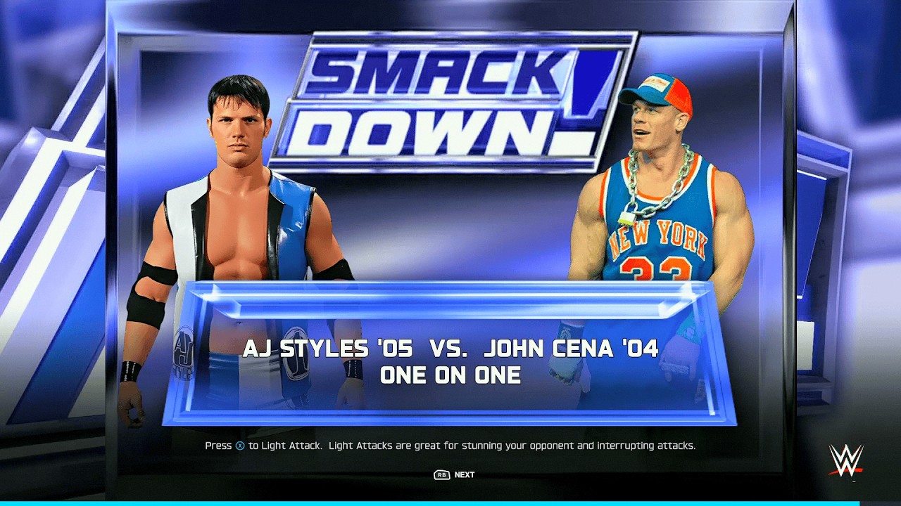 WWE 2K25 - Styles vs. Cena - Extreme Rules - Ultimate Grudge Match!