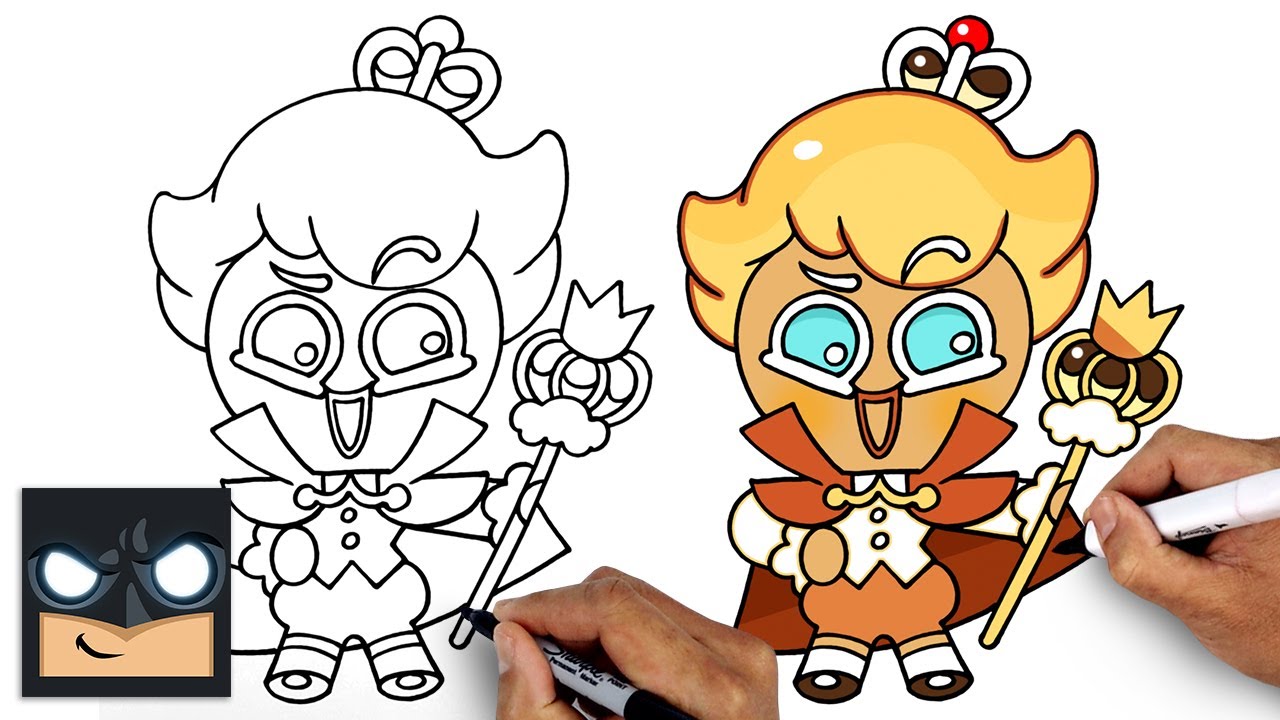 How To Draw Custard Cookie | Cookie Run Kingdom