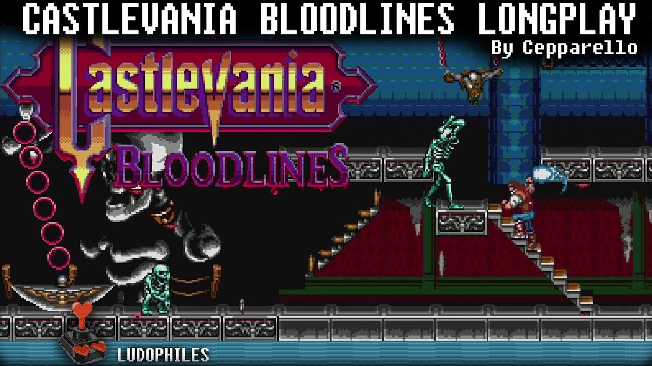 Castlevania: Bloodlines Full Playthrough / Longplay / Walkthrough (no commentary) #retrogaming