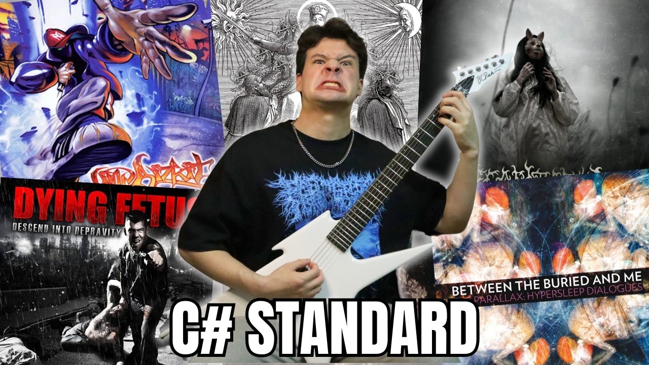 C# Standard MEANEST Guitar Riffs EVER