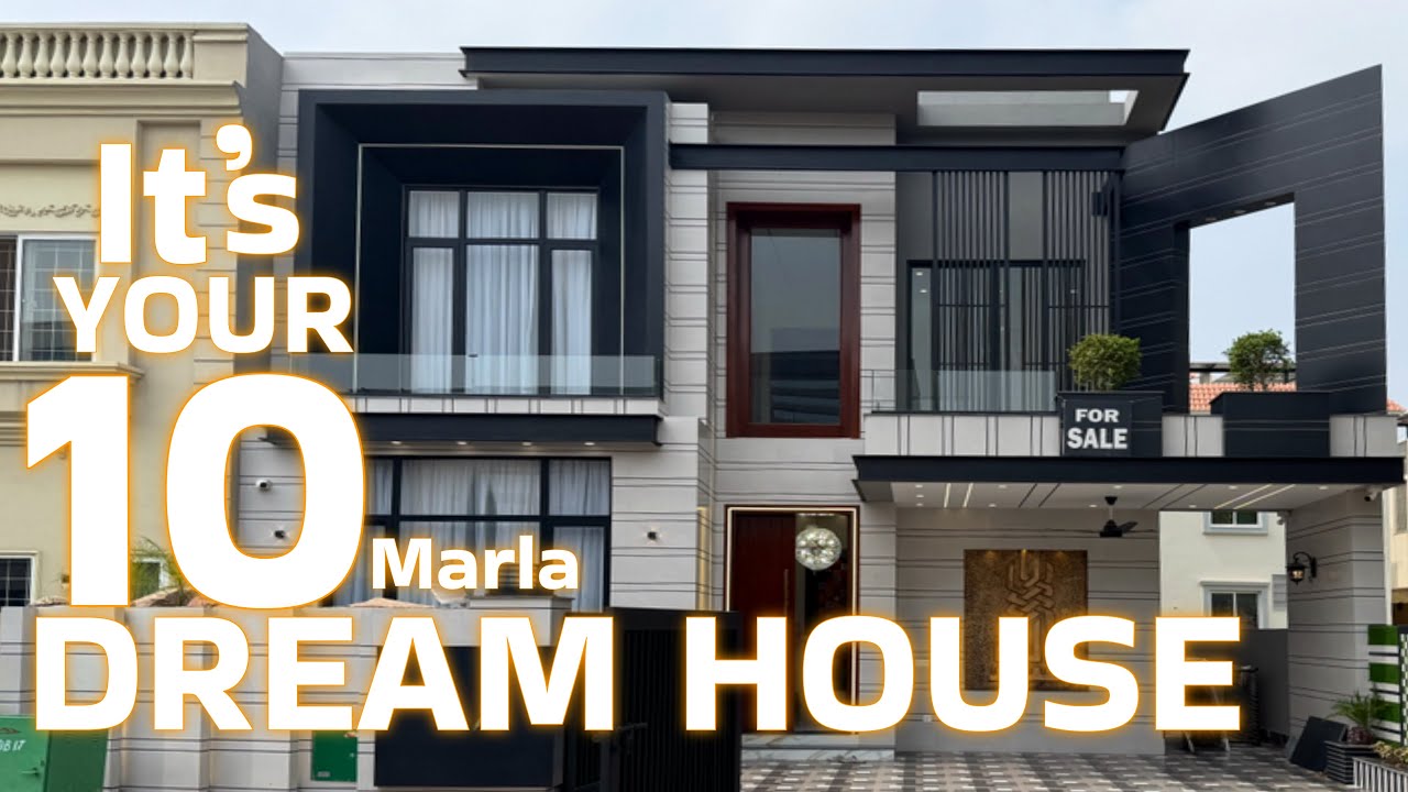 DISCOVER Your Dream Beauty 10 Marla Luxurious House in Bahria Town Lahore