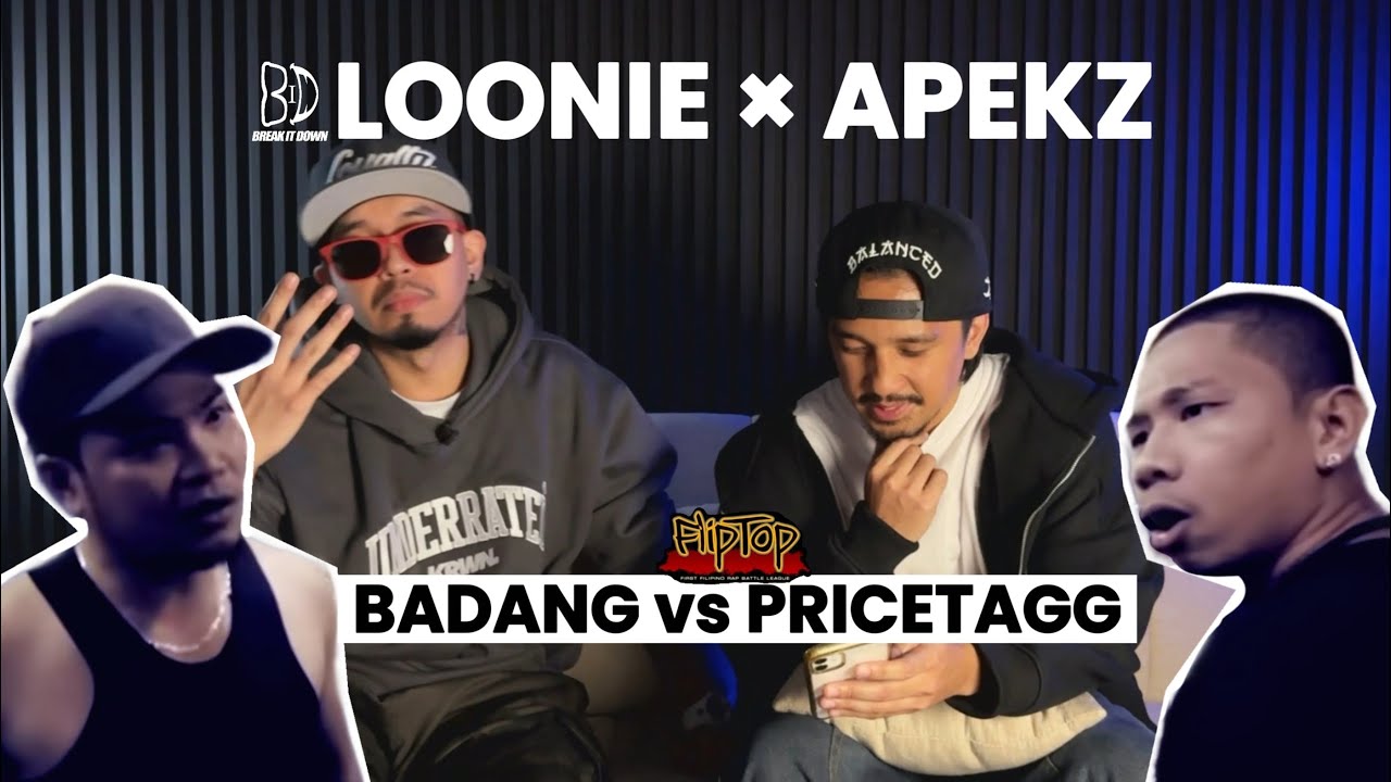LOONIE × APEKZ | BREAK IT DOWN: Rap Battle Review E370 | BADANG vs PRICETAGG