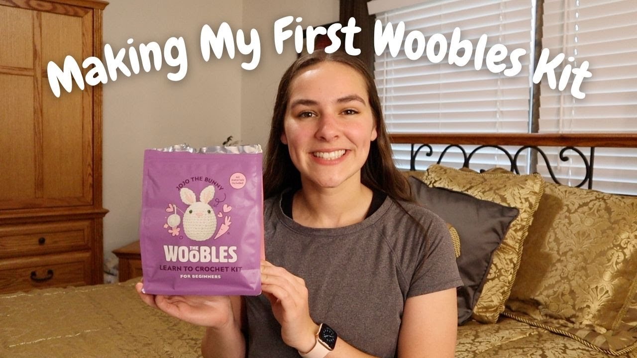 Я попробовала набор для вязания крючком Woobles