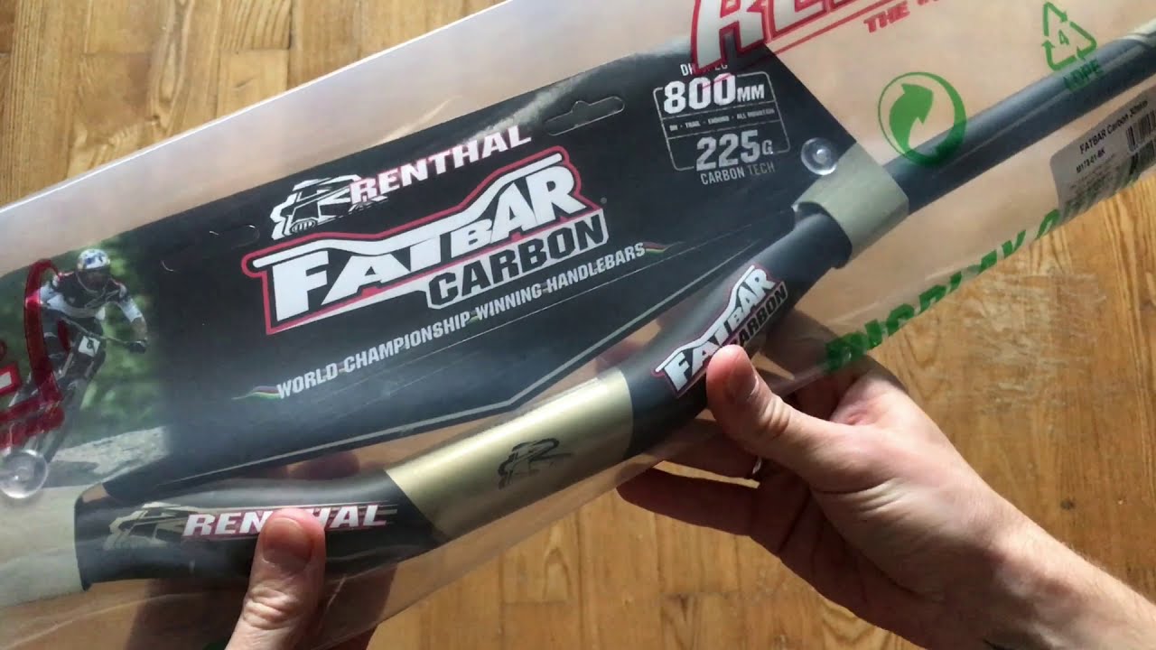 Renthal FatBar V2 Carbon распаковка/обзор