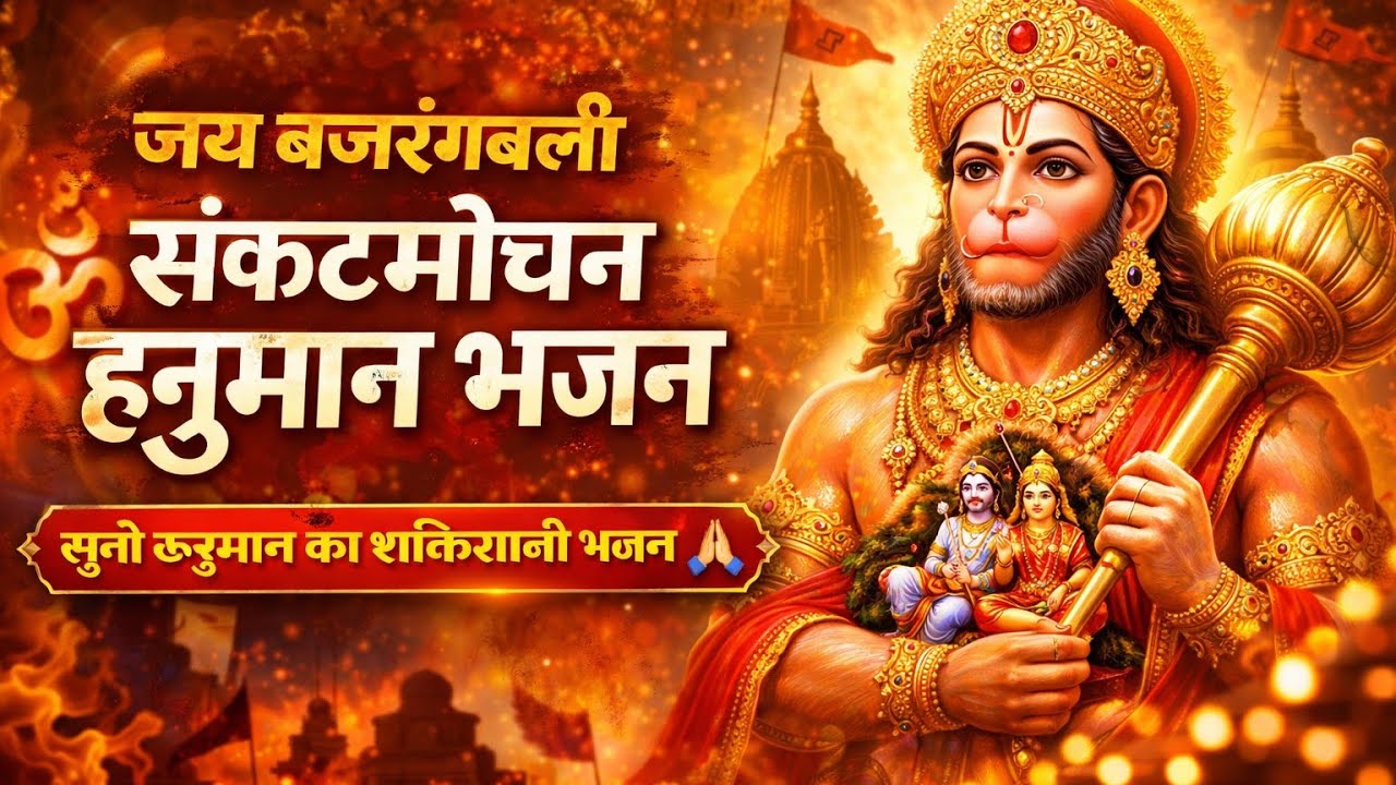 “जय बजरंगबली 🙏 संकटमोचन हनुमान भजन | Hanuman Ji Bhajan | Powerful Hanuman Bhakti Song”
