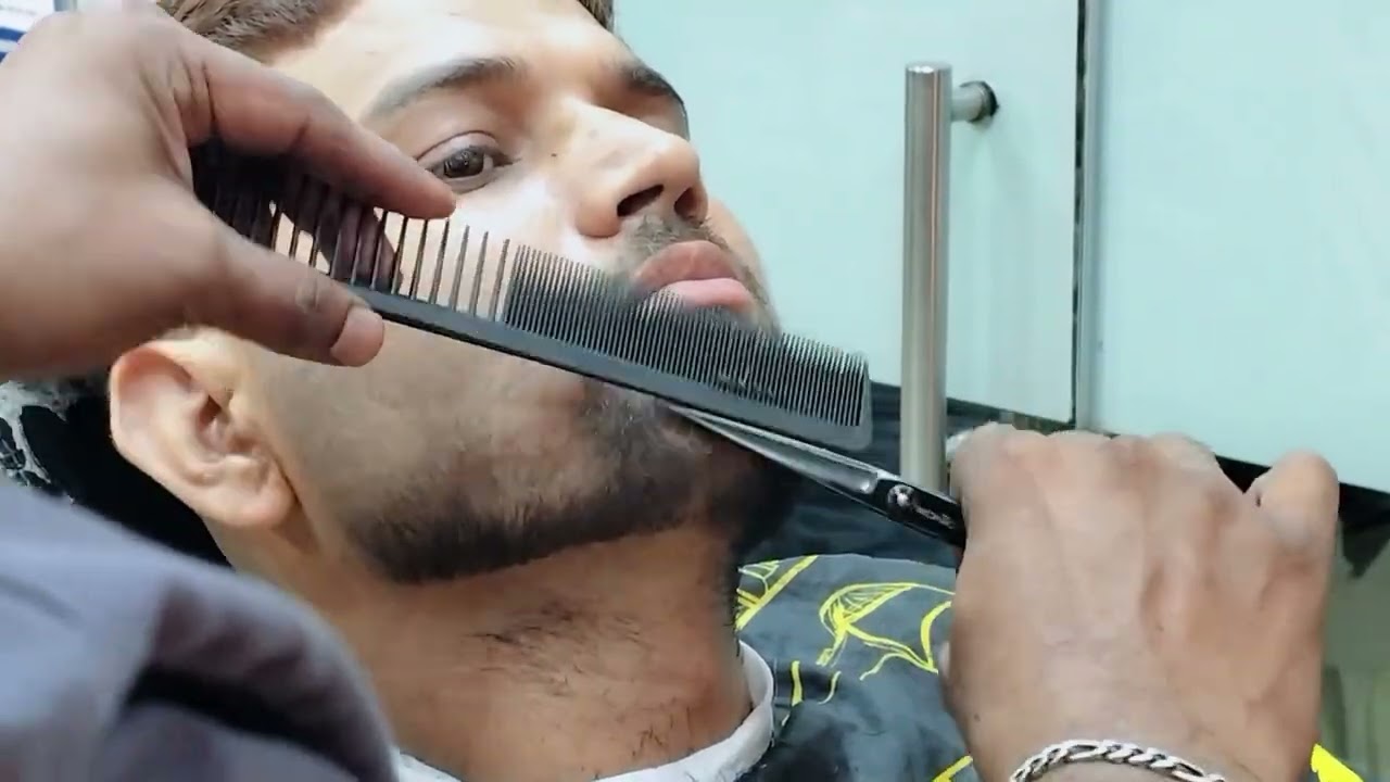 Italian fade + clean beard = Perfect combo 😎 #FadeCut #SalonLife #SharpLook #ViralStus #NRSHairSalon