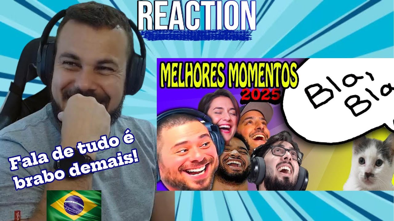 REACT Fala de Tudo - 🔴 Os Melhores Momentos de 2025! Quase fui Cancelado 2025! - RETROSPECTIVA!|🇧🇷38