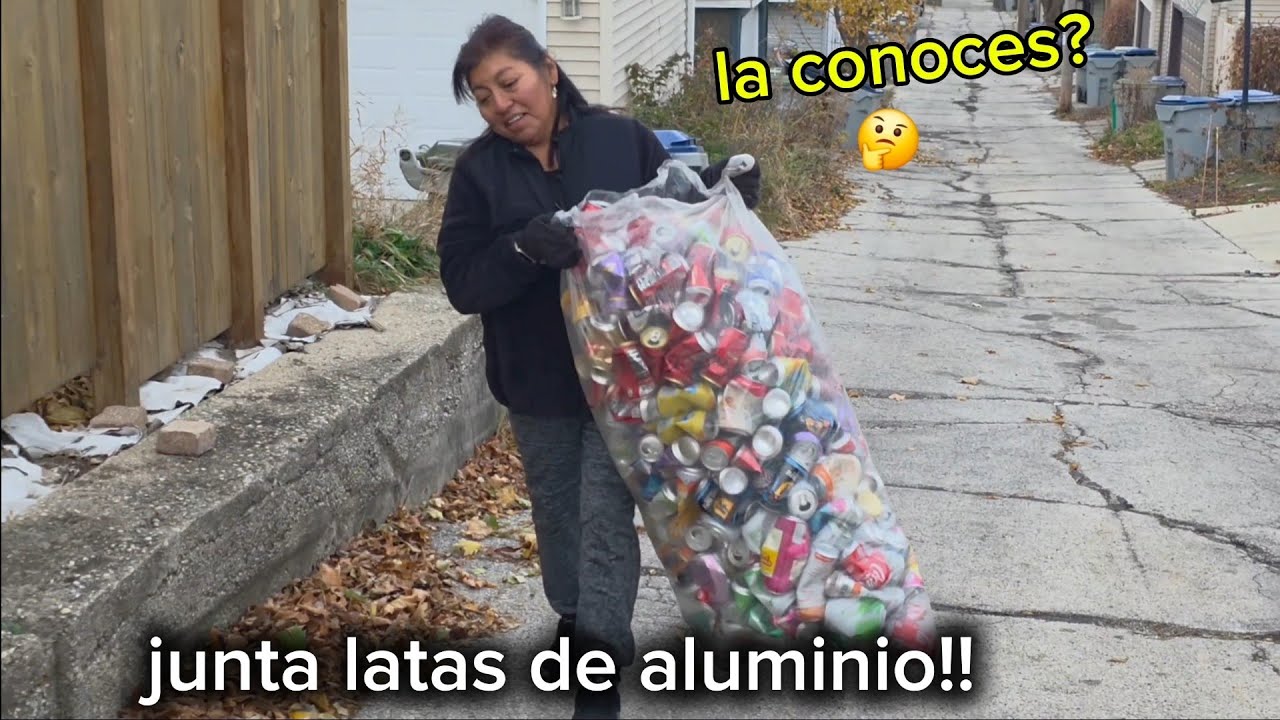 LA CONOCES?🤔  junta latas  de aluminio para ganar dinero ! 💰